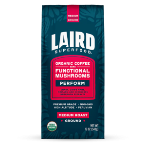 Essential Organic PERFORM Functional Mushroom Coffee - Medium Roast Ground